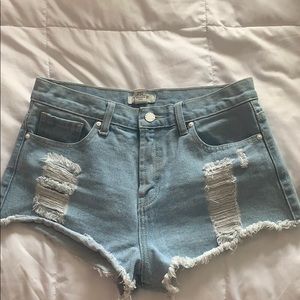Jean shorts